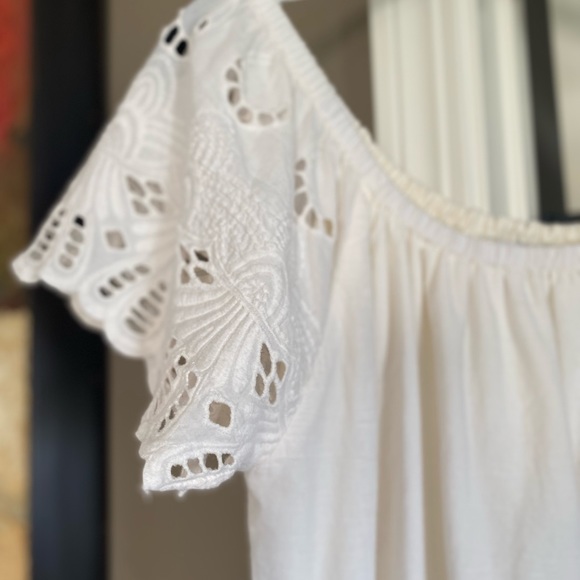 EverEve lined cream colored dress - Picture 3 of 3